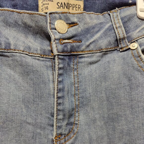 Sandpiper light wash denim jeans - Picture 3 of 5